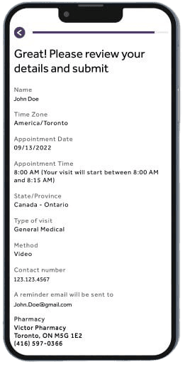 EMS Homepage Step 2